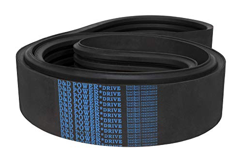 D&D PowerDrive B74/02 Banded Belt 21/32 X 77in OC 2 опсег, должина од 77 , ширина од 0,62