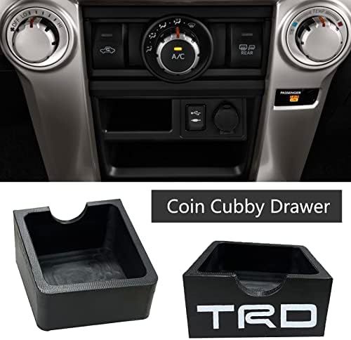 Кутија за складирање Teyouyi за Toyota 4Runner 2014, додаток за 5-тиот генерал Toyota 4Runner, Center Dashboard Gurn Cubby Drawer