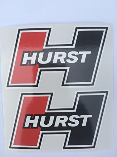 2 Hurst H Shifter H црно црвени декорации
