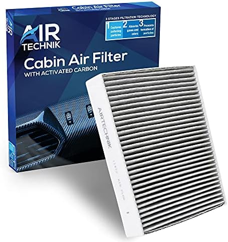 AirTechnik CF11472 Кабински филтер за воздух w/активиран јаглерод | Fits BMW 328i 2012-, 328i xDrive 2014-, 320i 2013-2018,