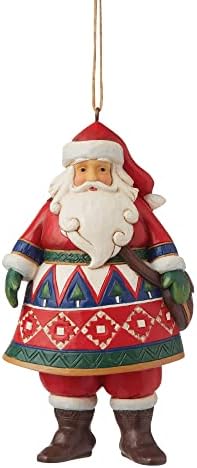 Jimим Шор Хардвуд Крик Лапланд Дедо Мраз со Божиќниот украс на Сачел 6009458