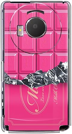 Casemarket SoftBank Lumix Телефон Поликарбонат Јасно Тешко Случај [Чоколадо Чоколадо Колекција-Јагода]