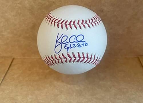 Кајл Гибсон Ренџерс потпиша автограмиран М.Л. Бејзбол JSA AH66097 - автограмирани бејзбол