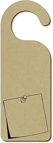 Азида „празна белешка“ 200мм x 72mm закачалка за врата