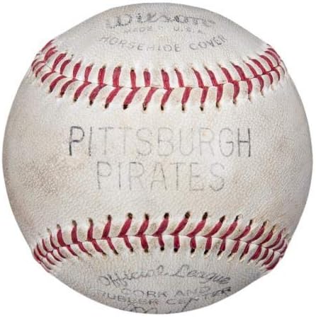 Сингл на Роберто Климент, потпишан автограмиран бејзбол JSA Coa Питсбург Пирати - автограмирани бејзбол