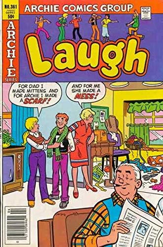 Стрипови за смеење 361 ВГ; Арчи стрип | Април 1981 Шиење Покритие