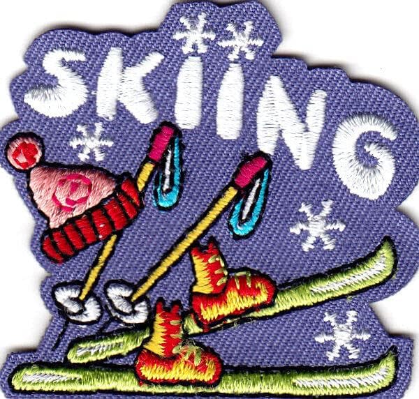 Скијање железо на крпено ски зимски спортови