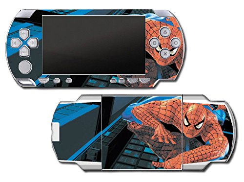 Неверојатен Spider-Man Spiderman 1 2 3 Cartoon Movie Video Game Vinyl Decal Sking налепница за налепница за Sony PSP PlayStation Presignable Original Fat 1000 Series