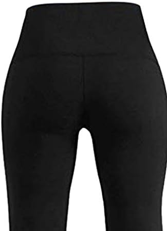 Уништување женски јога панталони плус големина црна бела крпеница истегнат дами за спортска облека bellвоно дното