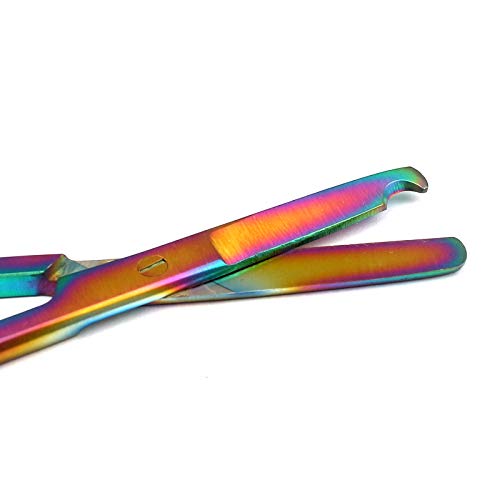 Лаја увезува мулти титаниум боја со виножито бод ножици 5,5 не'рѓосувачки челик
