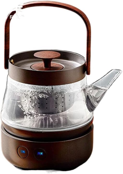 Мал стаклен чај за чај домашен рачка чајник за чајник 玻璃 煮 茶器 家用 烧 茶 壶 办公 小型 小型