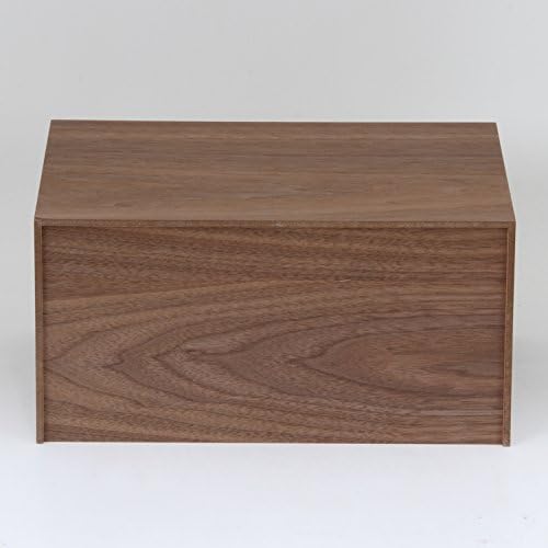 Фуџи Боеки 14056 Кутија За Складирање, Фиока, 2 Нивоа, Висина 6,7 инчи, Кафеава