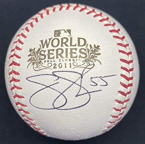 Прескокнете го Schumaker потпишан светски серија Бејзбол ЈСА - автограмирани бејзбол