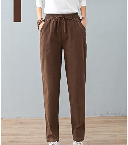 DGHM-JLMY мажи Обични панталони плус панталони со големина трендовски панталони џогери џемпери за џемпери за тренингот моден удобност пантока