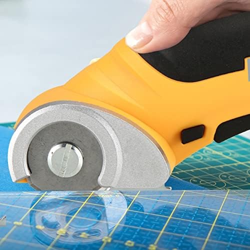 Алатка за сечење алатки за полнење мини ножици за ножици за кожни теписи со USB кабел за занаети за шиење картон -