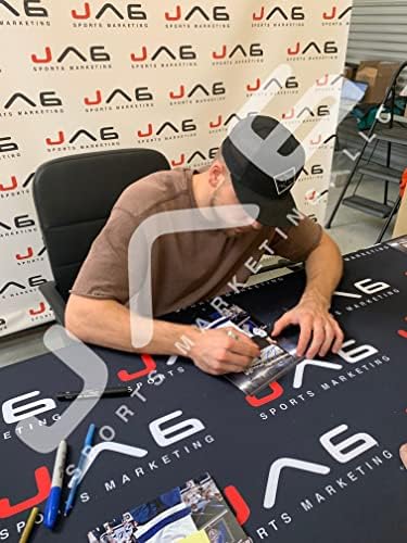 Ерик Цернак автограмирал потпишан 8x10 Фото NHL Tampa Bay Moilning JSA COA