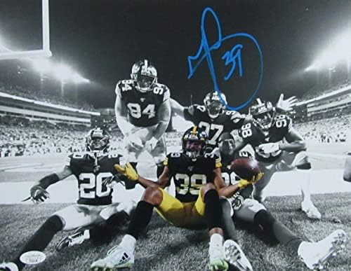 Minkah Fitzpatrick Pittsburgh Steelers потпишани/Auto 11x14 Photo JSA 164962 - Автограмирани НФЛ фотографии