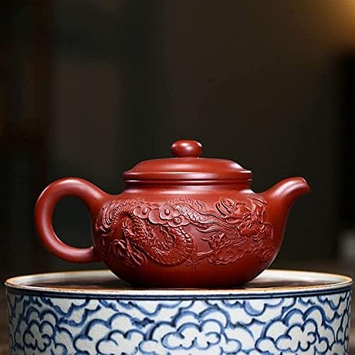Чајник 250мл класичен виолетова глина чајник антички чај тенџере филтер за домаќинство убавина котел Зиша чај сет чајници