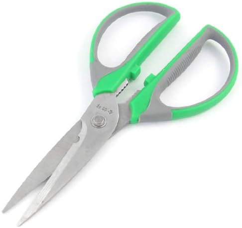 Аексит дома 7,7 ножици и ножици должина зелена сива сива рачна шивачка ватенка за шиење на хартија од хартија за сечење ножици