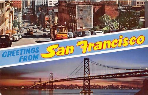 Сан Франциско, разгледница во Калифорнија