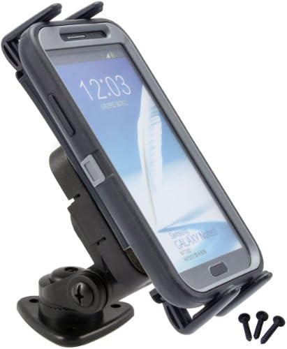 Телефон за лепило за лепило на Arkon или држач за држачи за таблети со средна големина за Samsung Galaxy S10 S9 S8 Note 9 8