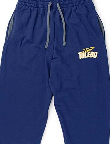 Б Носете спортска облека Универзитет во Толедо ракети извезени лого џогер џемпери