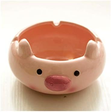Шип креативна керамичка цигара од цигари со слатки украси во стил на свињи