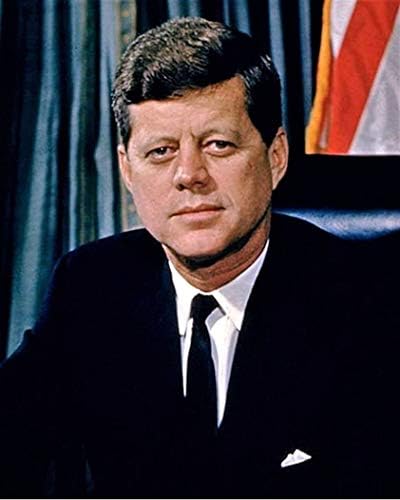 Само класика 35 -ти американски претседател на Соединетите Држави Johnон Ф. Кенеди 8x10 Портрет Фото