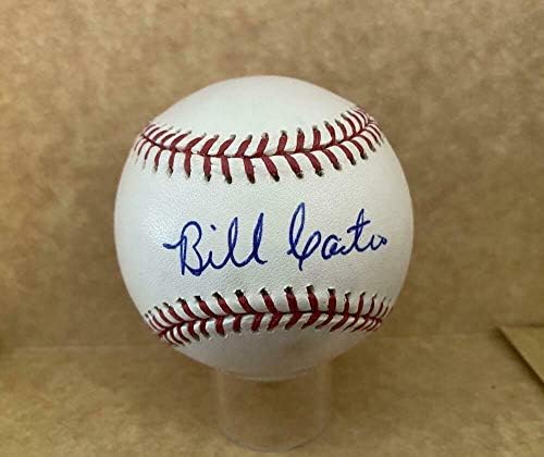 Бил Кастро Јанкис/Пиварите потпишаа автограмиран М.Л. Бејзбол w/COA - Автограмирани бејзбол