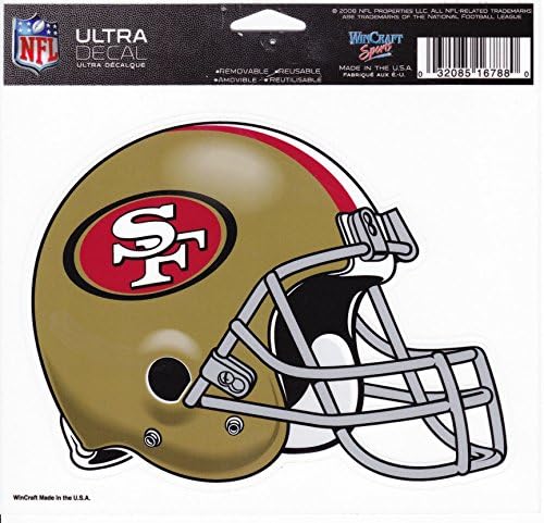 Wincraft NFL SAN FRANCISCO 49ers 16788091 мулти-употреба во боја, 5 x 6