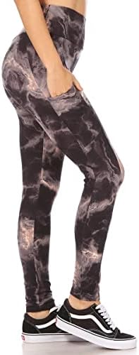 Shosho женски зимски високи половини руно наредени хеланки топли пријатни хулахопки јога панталони