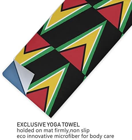 Augenserstan yoga ќебе Гвајана-знаме-jamaica-плајски јога крпа за јога мат пешкир