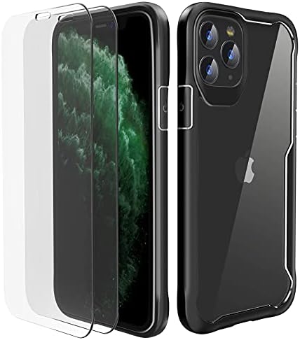 Наменет за iPhone 11 Pro Max Case, OreTech дизајниран за iPhone 11 Pro Max Case со 2 x заштитен стакло со заштитени стакло и