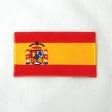 Знамето на шпанска еспана мало железо на значка за крпеница .. 1,5 x 2,5 инчи ... ново