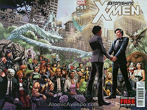 Зачудувачки X-Men 51 VF; марвел стрип | Нортстар Свадба прашање