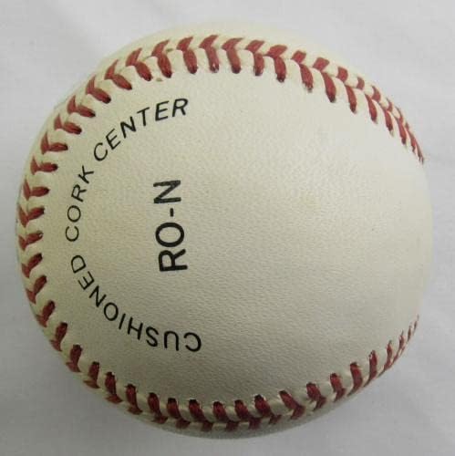Хенк Арон потпиша автоматски автограм Бејзбол JSA XX74426 - Автограмски бејзбол