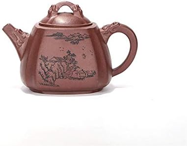 Lianxiao - чајник позната рачно изработена чаша чај Виолетова глина од квартет Агол за пумпање кунг фу чај сет на чај: виолетова