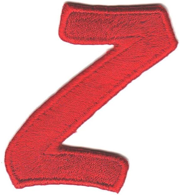 Писма - Црвена скрипта 2 Буква z - Ironелезо на везена апликација