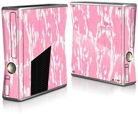 Нова Долна Розова Дизајн Заштитник Кожата Налепница Налепница За Xbox 360 S Конзола Игра Полно Тело